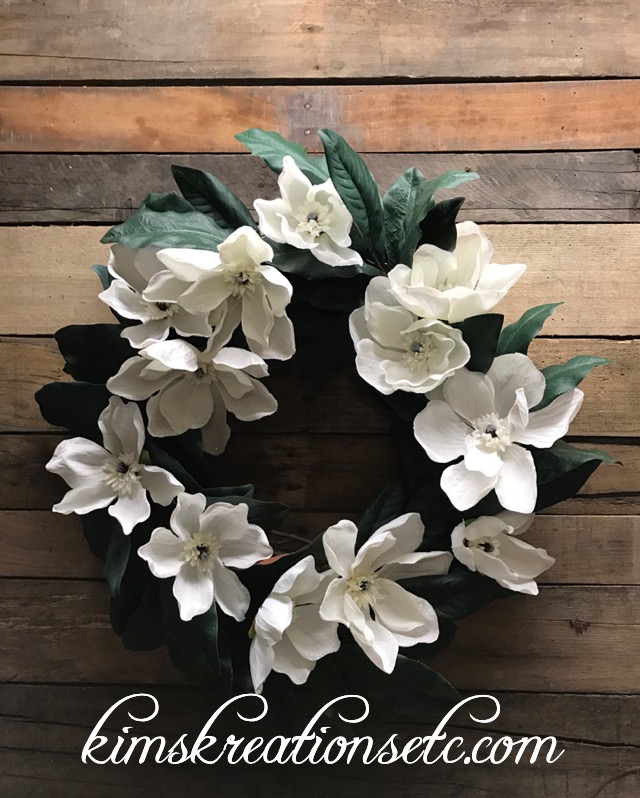 Magnolia Wreath, Holiday Wreath, Christmas Wreath, Christmas Magnolia ...